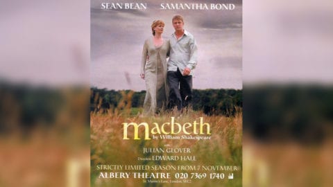 Macbeth poster title treatment