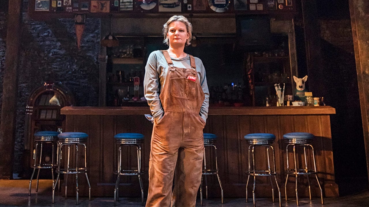 Martha Plimpton in Sweat at the Donmar Warehouse. Photo Johan Persson