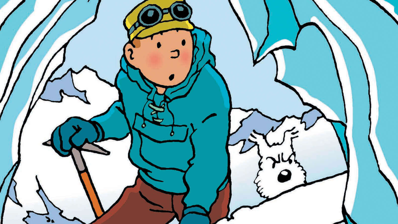 Hergé's Adventures of Tintin Poster Artwork