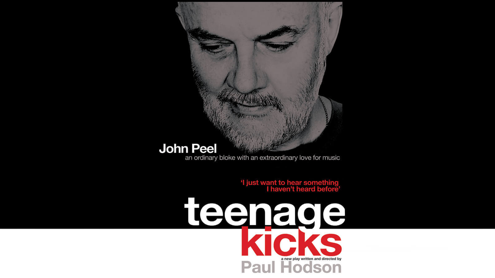 Teenage Kicks Poster Artwork